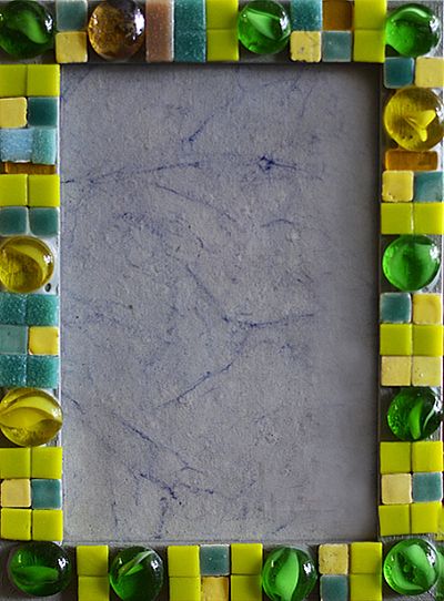 Επιτραπέζια χειροποίητη ξύλινη κορνίζα Art decor