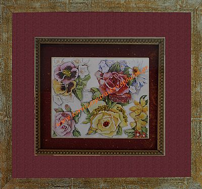 Ντεκουπάζ bouquet of flowers