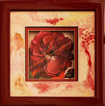 Ντεκουπάζ Colorful rose