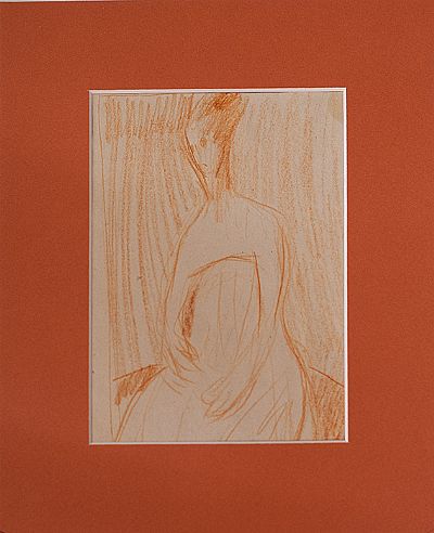 Σχέδιο Mother με μολύβι