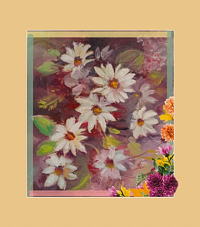 Ελαιογραφία Flowers 2